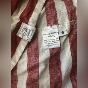 Maddy James American Flag Girls Tank Dress